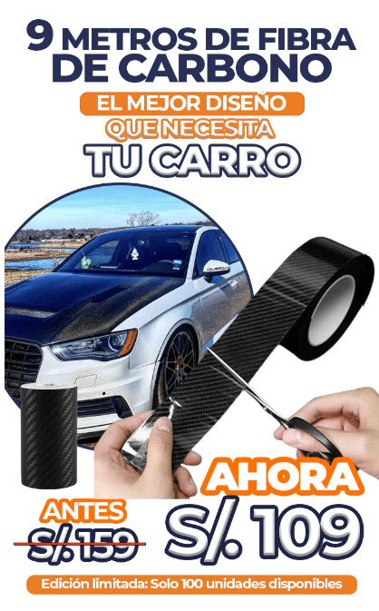CINTA FIBRA DE CARBONO