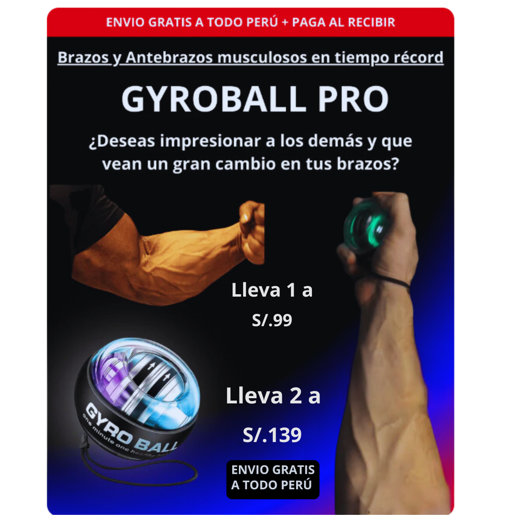 GYRO BALL EJERCITADOR PRO