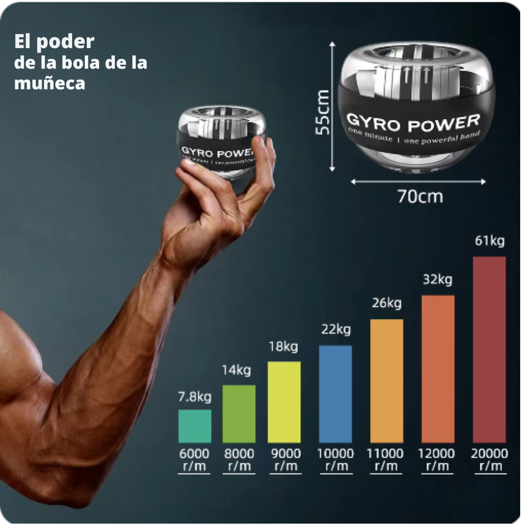 GYRO BALL EJERCITADOR PRO