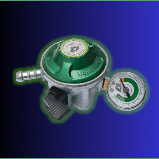 REGULADOR DE GAS CON MANOMETRO