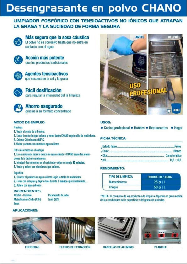 DESENGRASANTE CHANO 500 ML